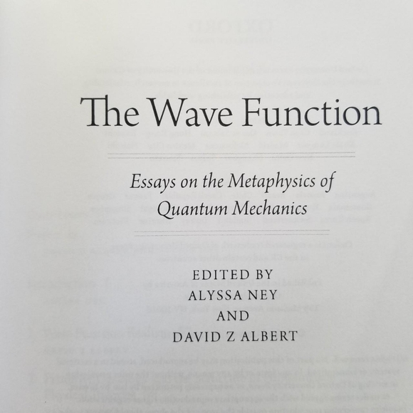 Rare Book: The Wave Function: Essays on the Metaphysics of Quantum Mechanics - Picture 4 of 4